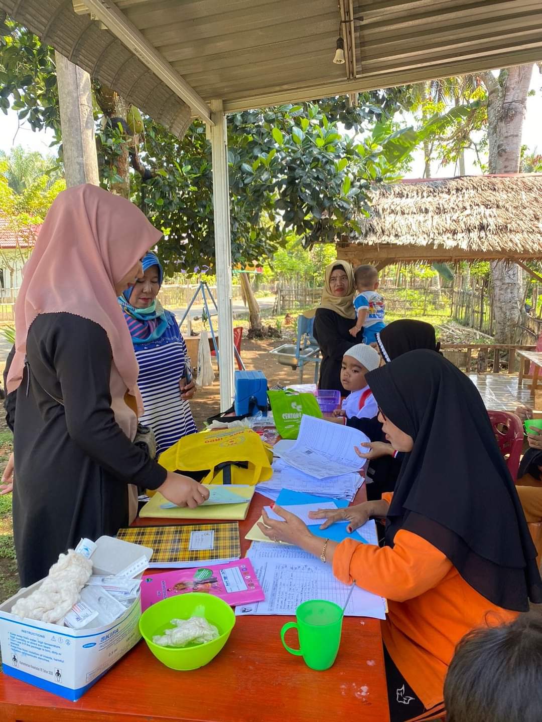 Puskesmas Inderapura lakukan Pembinaan posyandu Melati 5 Nagari Rawa gemulau Simpang Lama 