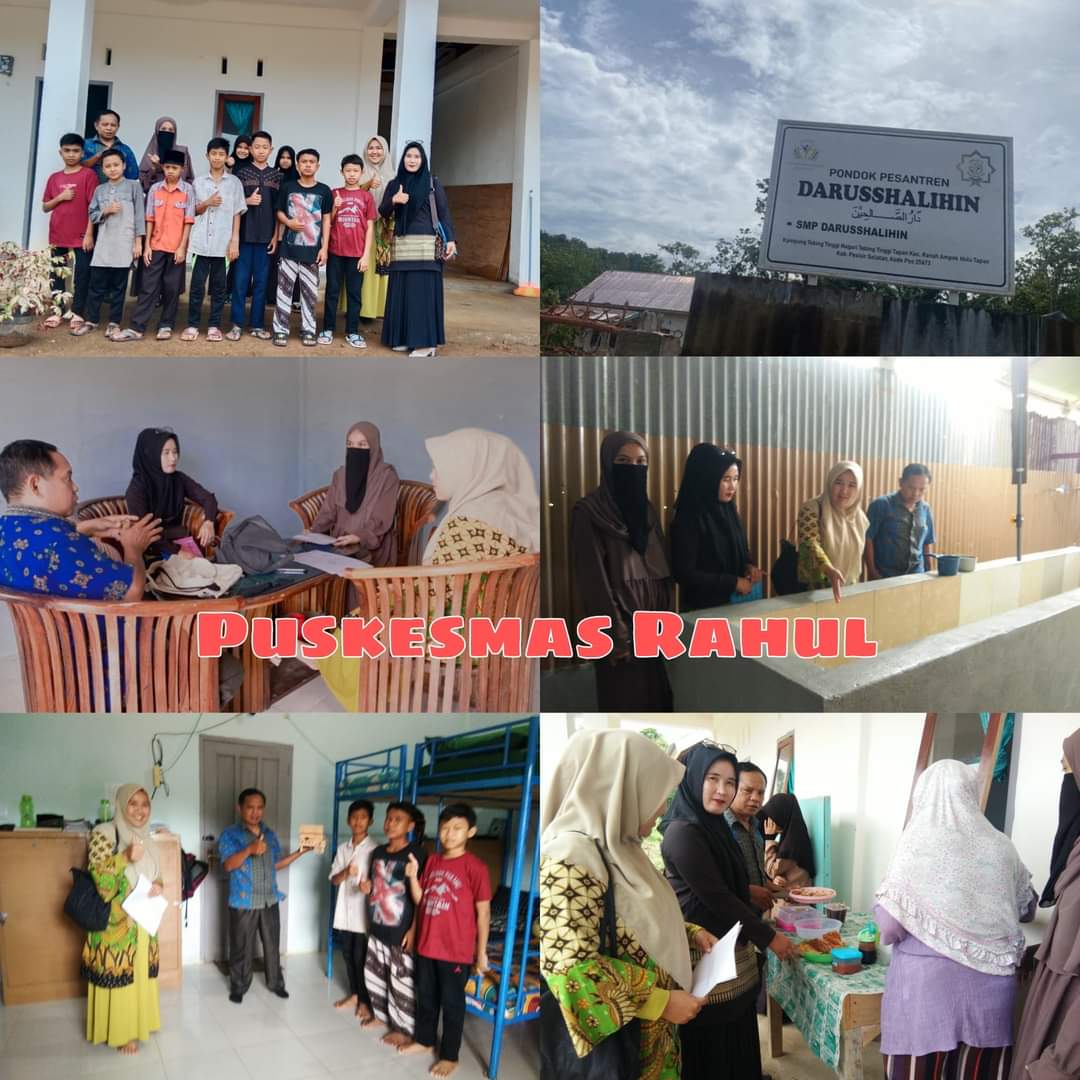 PUSKESMAS  RAHUL LAKUKAN ADVOKASI PROMKES & PM DI LINGKUNGAN PONDOK PESANTREN 