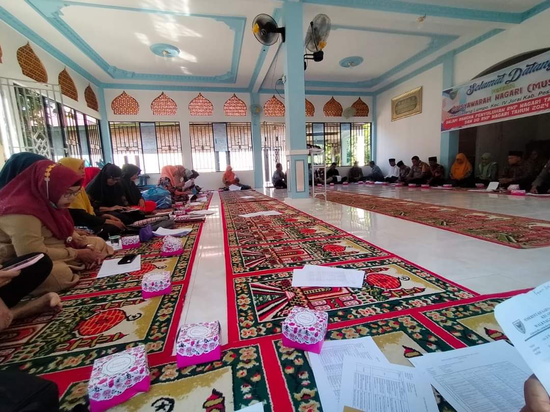 MUSYAWARAH NAGARI (MUSNAG) NAGARI LIMAU GADANG DI WILAYAH KERJA PUSKESMAS LUMPO