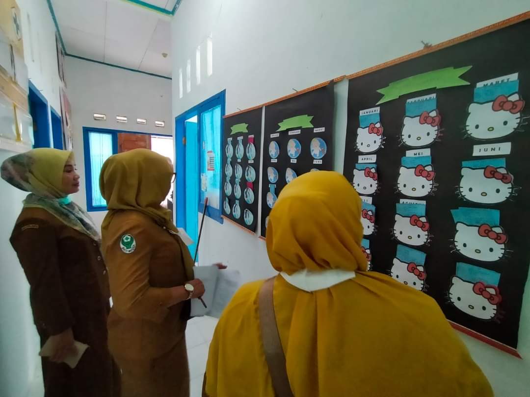 KEGIATAN MONITORING & EVALUASI KE PUSTU DAN POSKESRI PUSKESMAS LUMPO
