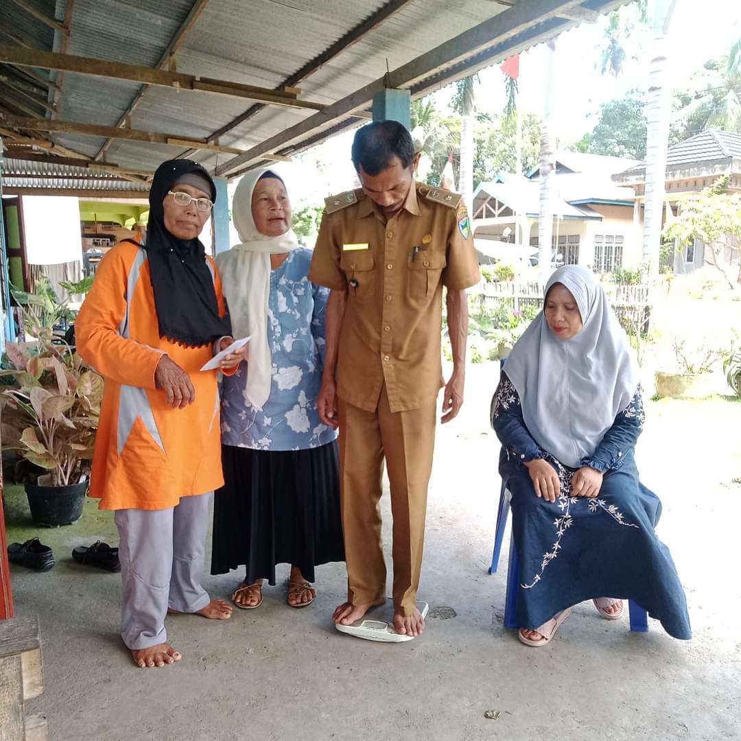 KEGIATAN INTEGRASI PTM, LANSIA, DAN KESORGA DI NAGARI SUNGAI GAYO DI   PUSKESMAS LUMPO
