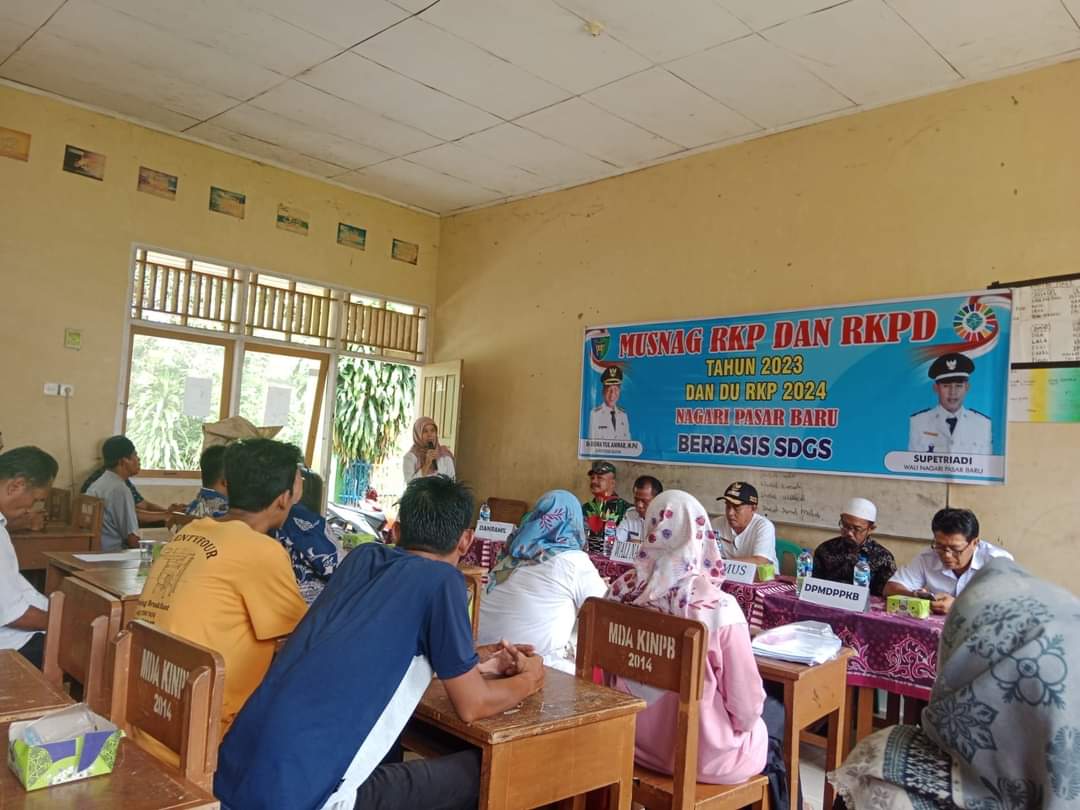 REMBUK STUNTING DAN MUSNAG DI NAGARI PASAR BARU                                                     