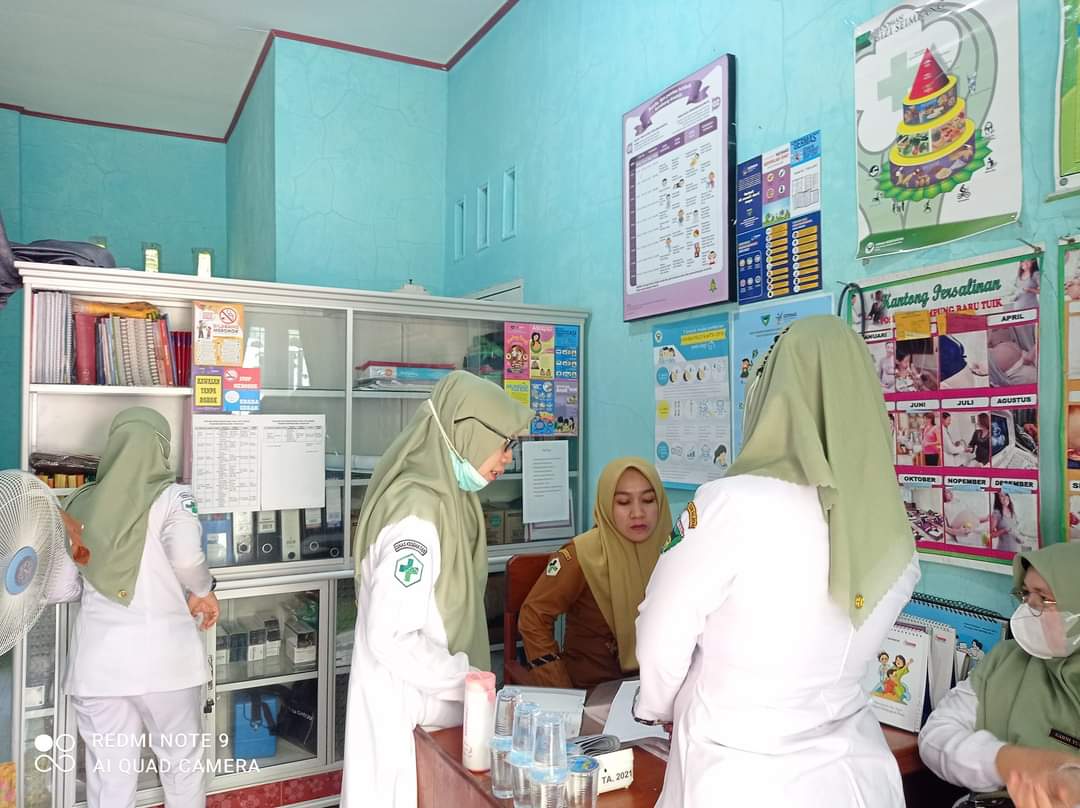 MONITORING EVALUASI & FASILITATIF KE POSKESRI   DI WILAYAH KERJA PUSKESMAS IV KOTO MUDIK