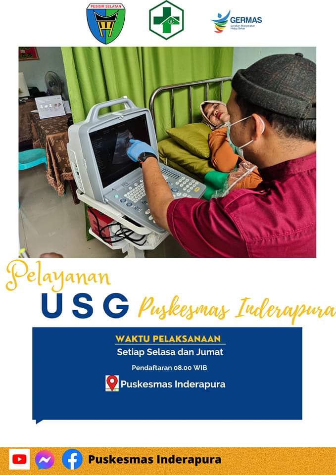 jPuskesmas Inderapura layani USG  mulai Minggu ini 2x seminggu       
