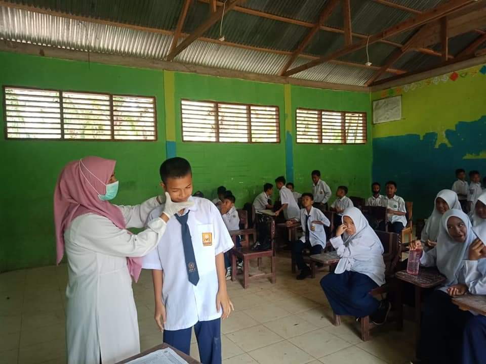 PENJARINGAN KESEHATAN DI SMPN 3 PANCUNG SOAL  Pusk. Inderapura