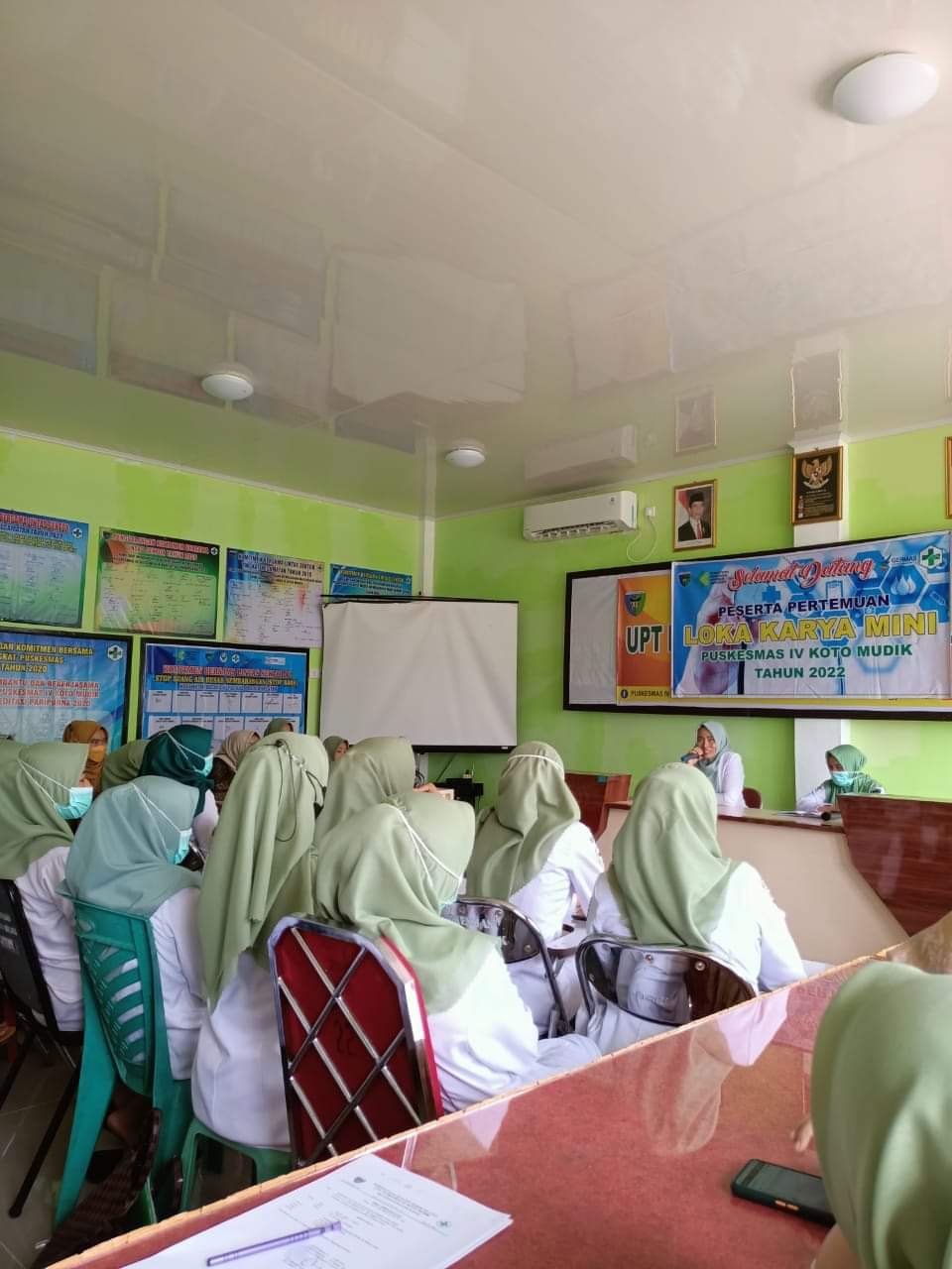 Temu Ramah Kepala Puskesmas yg Baru dengan Semua staf Puskesmas IV 