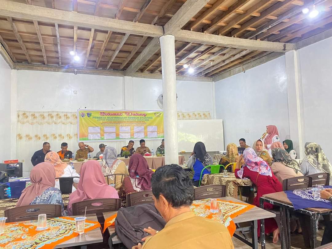 Puskesmas Inderapura ikiti REMBUK STUNTING NAGARI KUDO-KUDO KECAMATAN PANCUNG SOAL
