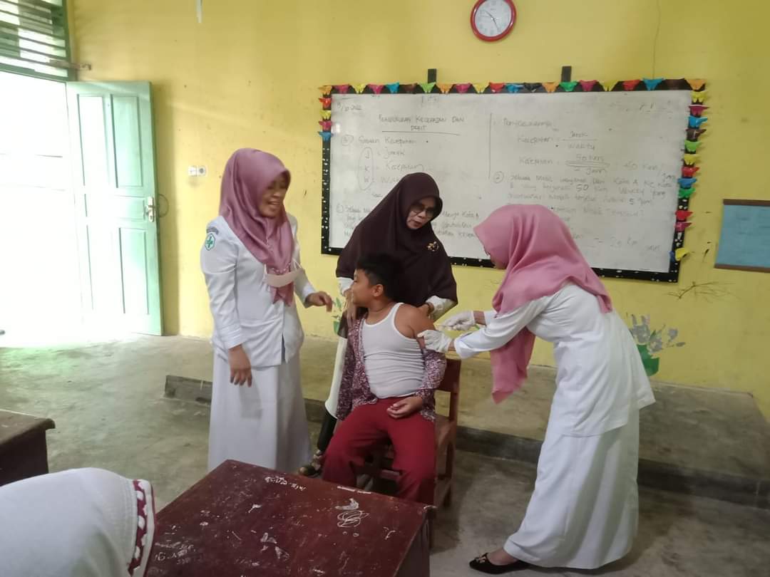 Kegiatan BIAS  Di SD Negeri No 23 Sawah Liat Puskesmas Tarusan