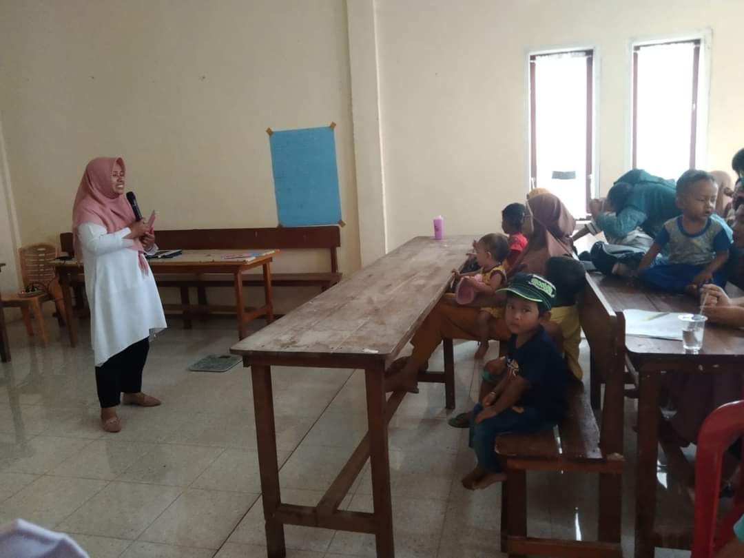 Pelaksanaa pos gizi Nagari Mandeh Wilker Puskesmas Tarusan Hari kedua Rabu tanggal 19 Oktober 2022