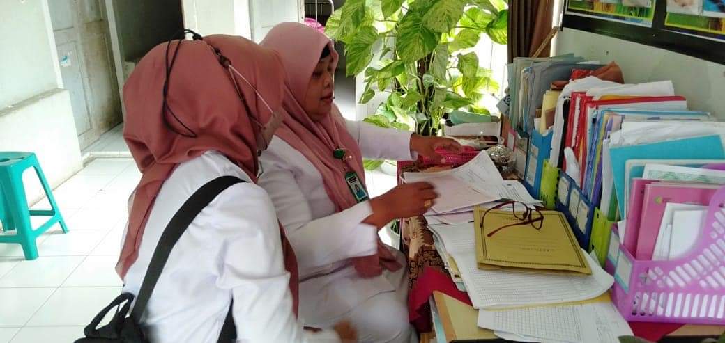 Penyeliaan fasilitatif  Pustu Simpang Pusk Tarusan Rabu tanggal 19 Oktober 2022