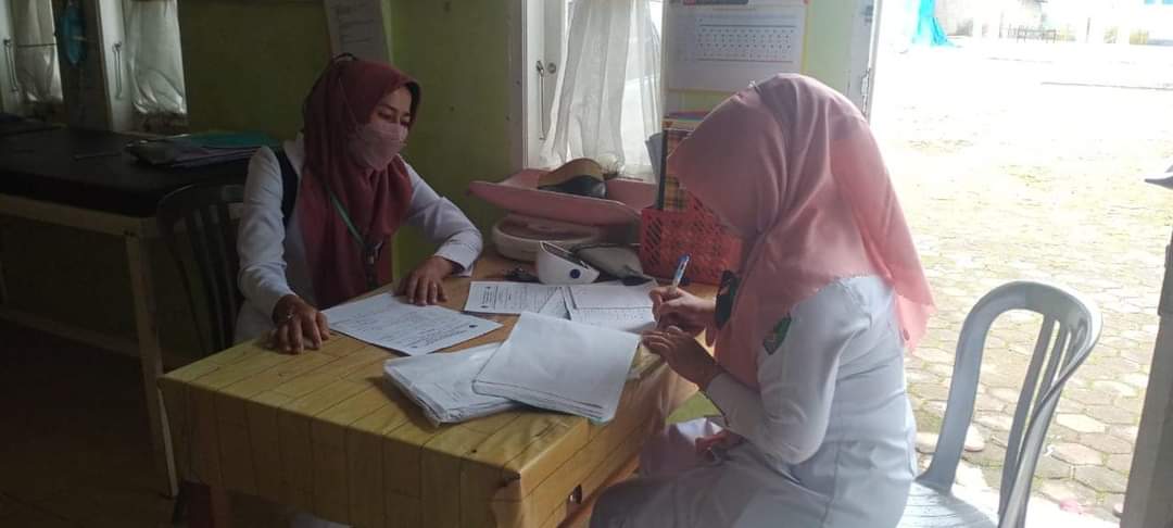 Penyiaan fasilitatif  Poskesri Jinang Kampung Pansur Rabu tanggal 19 Oktober 2022