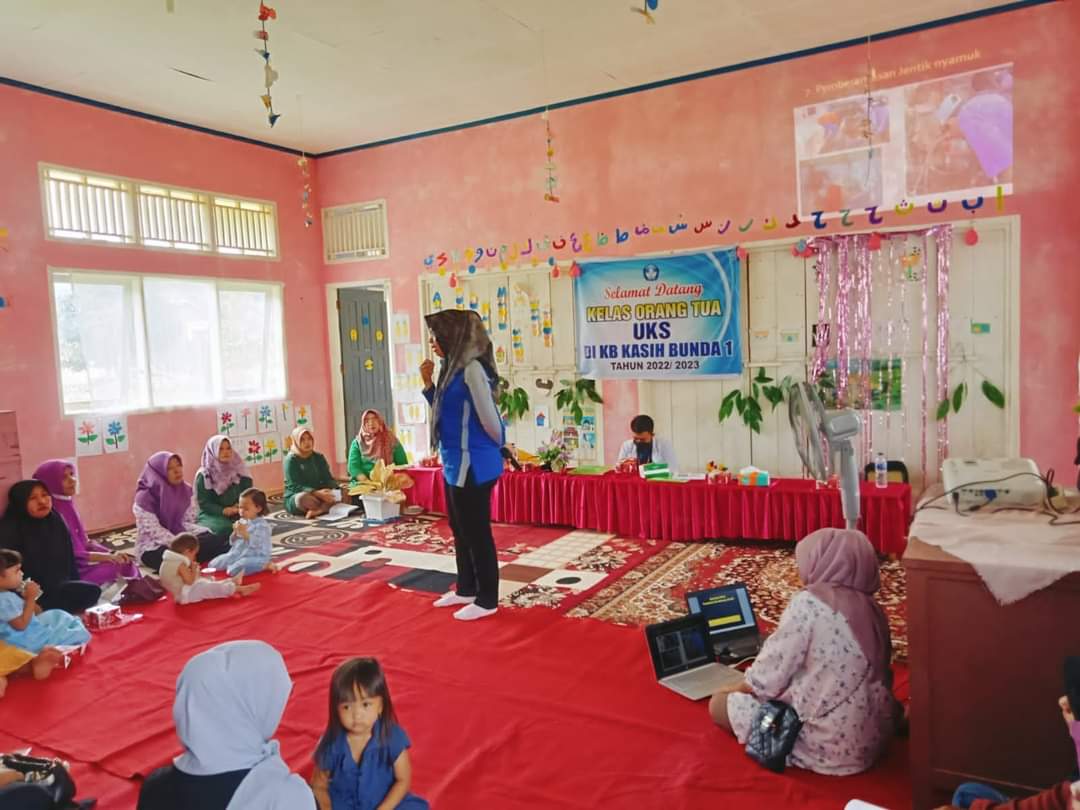 Kelas Orang Tua Kelompok Bermain Kasih Bunda 1 Nagari Bunga Pasang Salido   Puskesmas Salido Salido,