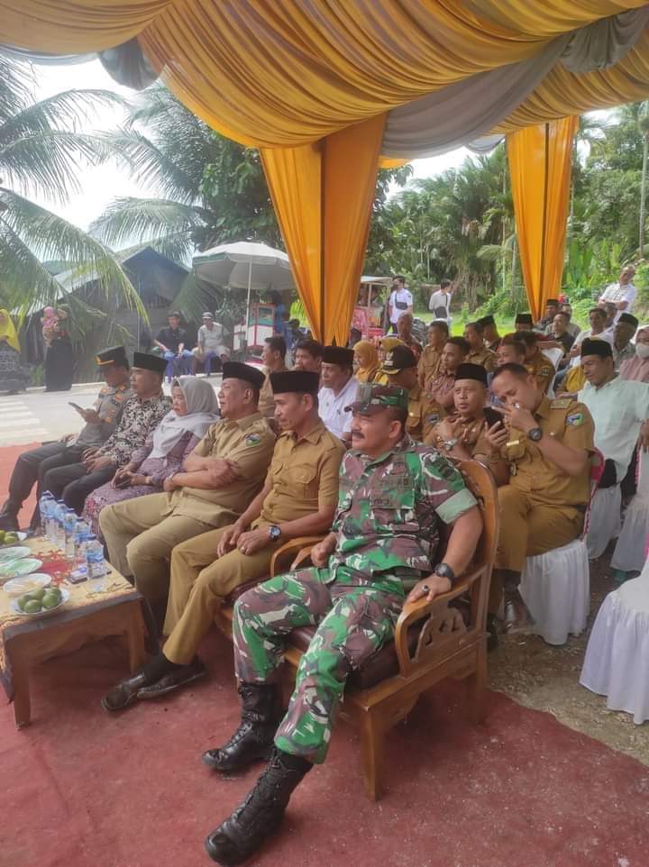PERESMIAN  PEMBANGUNAN JALAN BARU GUNCER JAYA NAGARI GURUN PANJANG UTARA   POS. BARU  