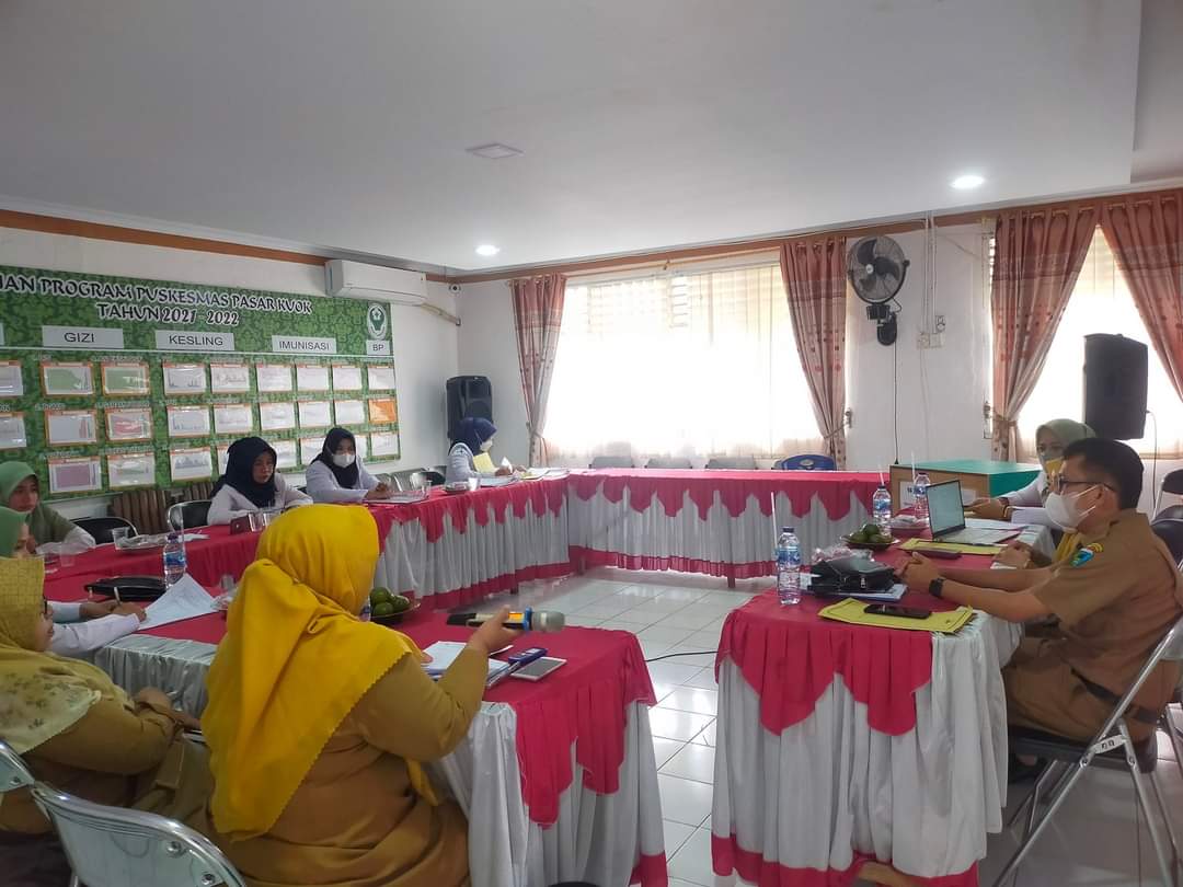 Puskesmas Pasar Kuok... Laksanakan  Serah terima jabatan (Sertijab) antara kepala Puskesmas Pasar Ku
