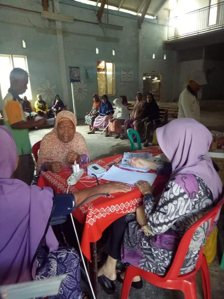 Kegiatan Prolanis Di Sungai Talang Puskesmas Tarusan Kamis tanggal 27 Oktober 2022