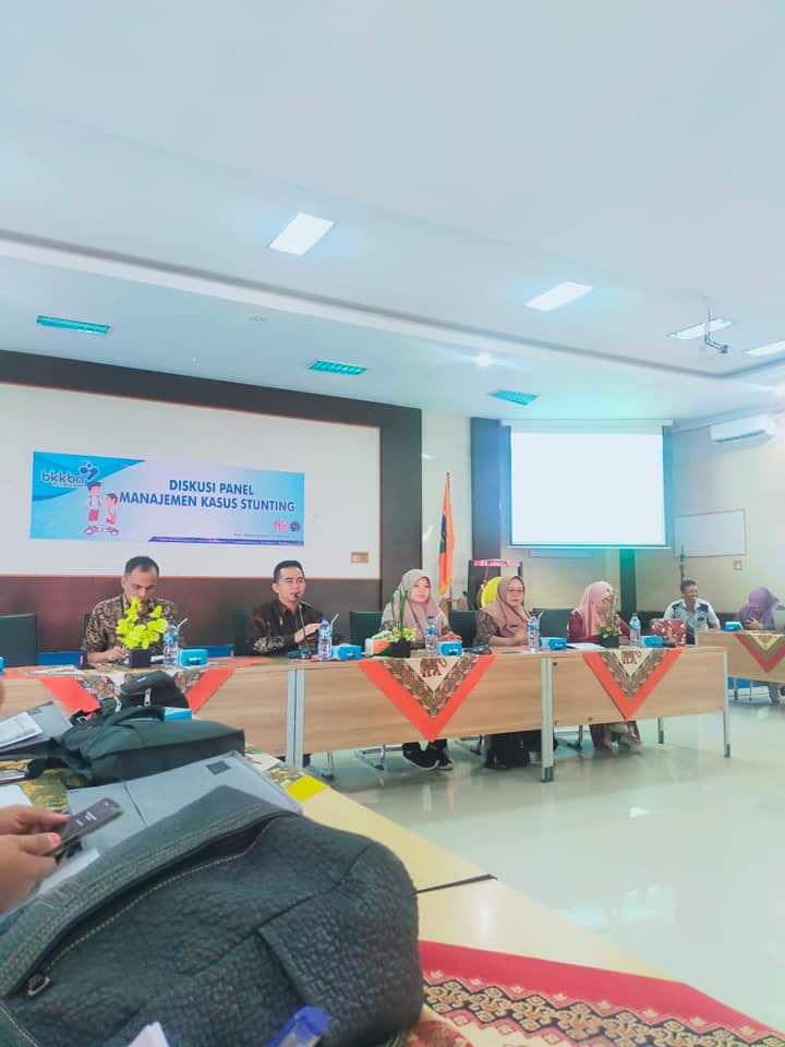 PUSKESMAS PASAR BARU HADIRI DISKUSI PANEL AUDIT STUNTING BERSAMA BKKBN KABUPATEN PESISIR SELATAN    