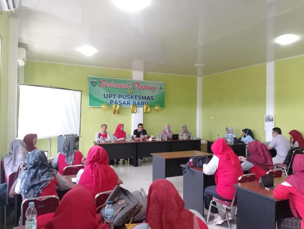 Puskesmas Pasar Baru Rapat Persiapan dan Evaluasi Pendampingan Akreditasi oleh TIM pendamping akredi