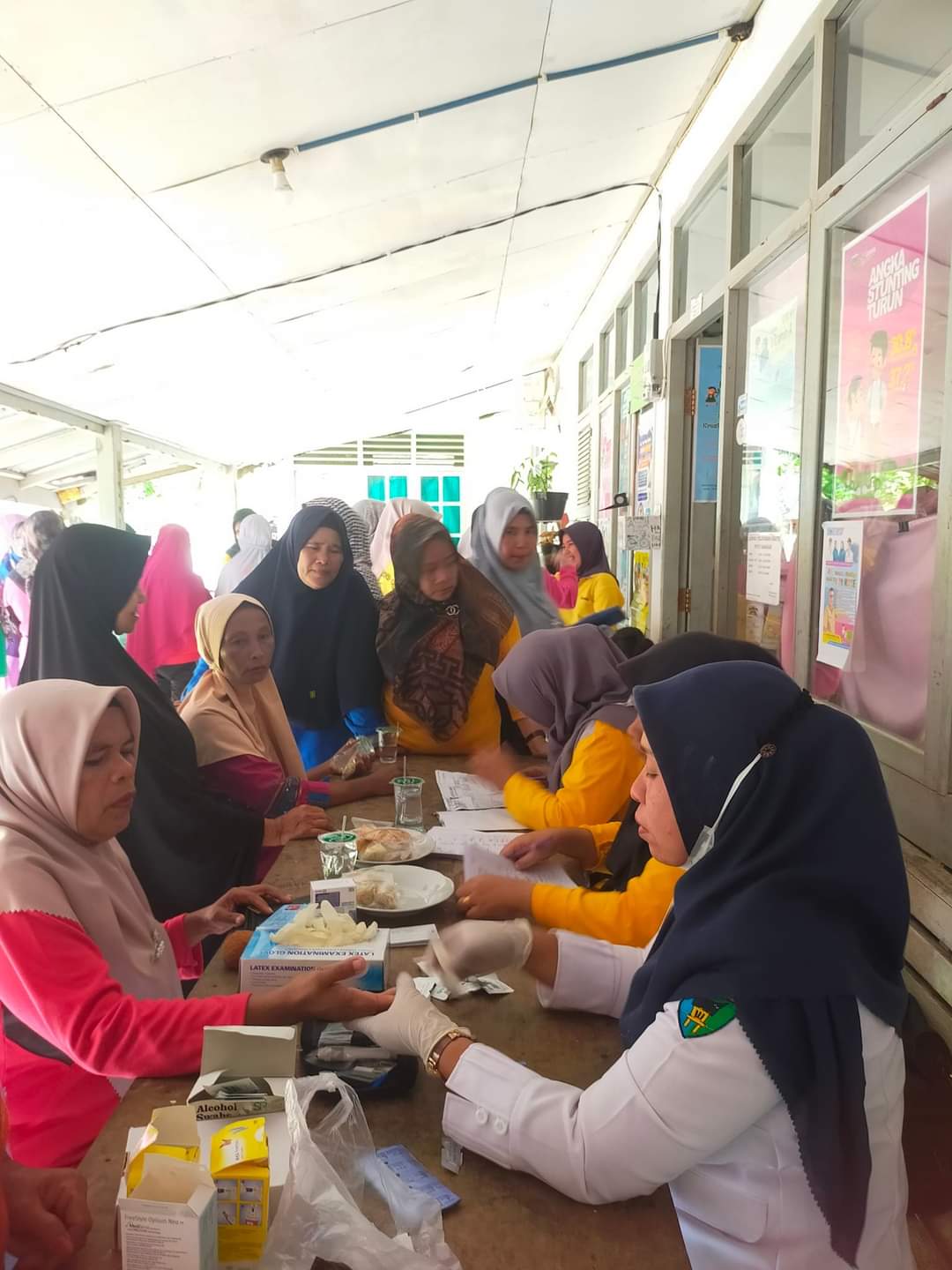 Puskesmas Pasar Kuok... Pelaksanaan kegiatan posbindu PTM yang di laksanakan di Nagari Koto Nan Duo 
