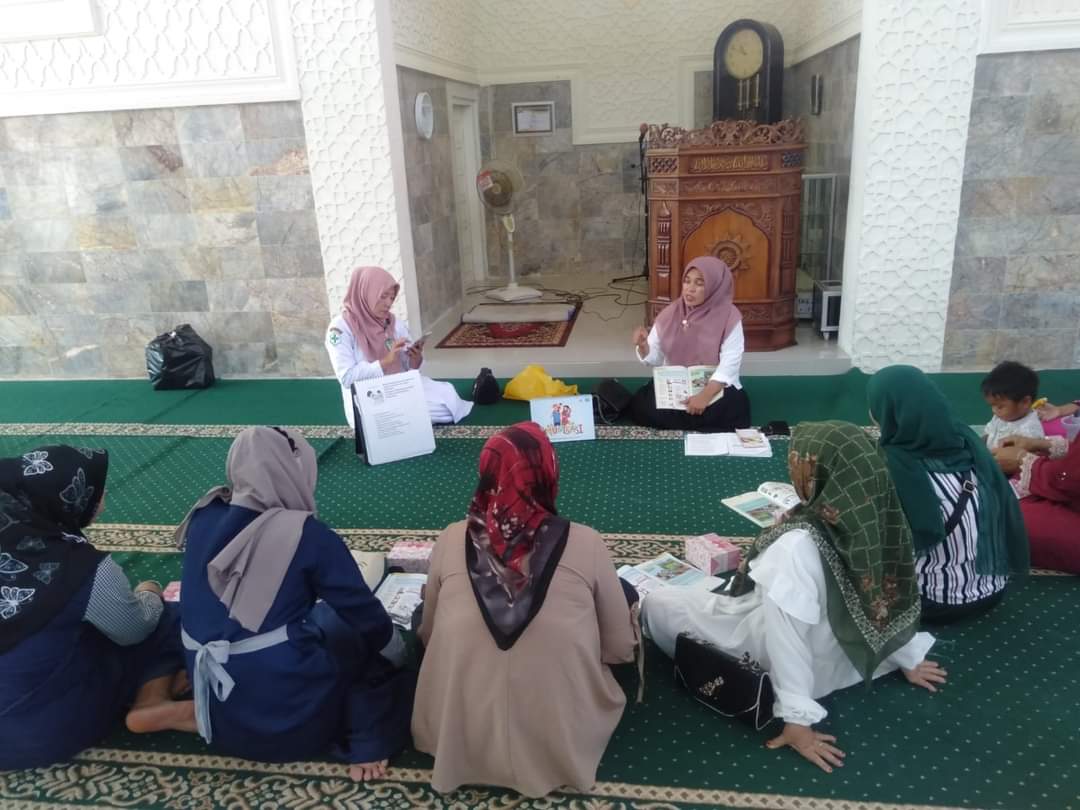 UPT Puskesmas Tarusan laksanakan  kelas ibu hamil Di Gurun Panjang  Nagari Kapuh
