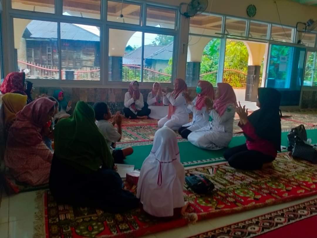 Pelaksanaan Kelas Ibu Balita dan Kampanye CTPS Di Nagari Carocok Anau Puskesmas Tarusan Rabu tanggal