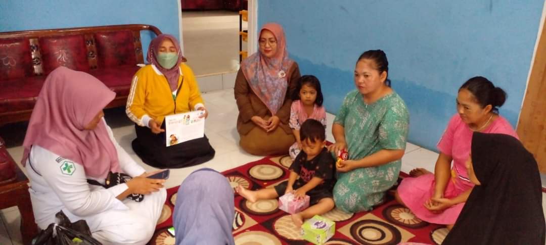 Pelaksanaa Kelas Ibu Hamil Di Nagari Ampang Pulai  Puskesmas Tarusan Rabu tanggal 16 November 2022