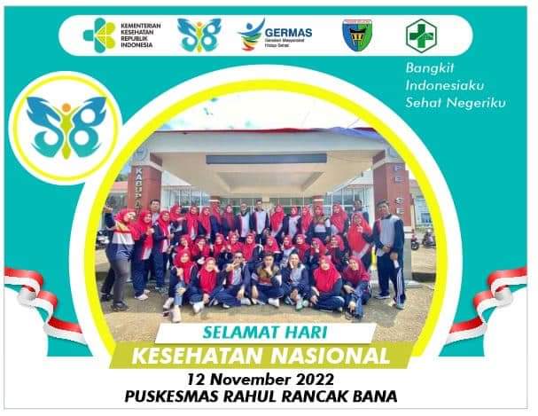 PUSKESMAS RAHUL MENJEMPUT JUARA HKN KE - 58