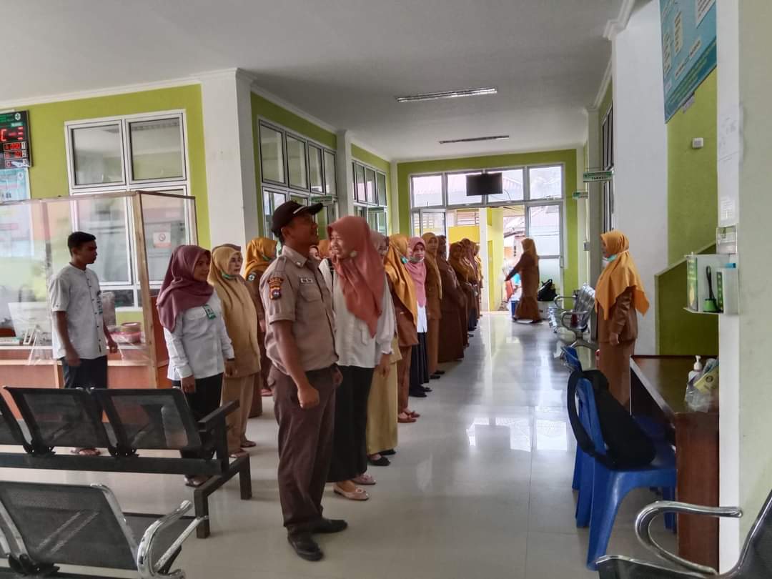 APEL PAGI SEBAGAI SARANA INFORMASI TERBARU PUSKESMAS BALAI SELASA