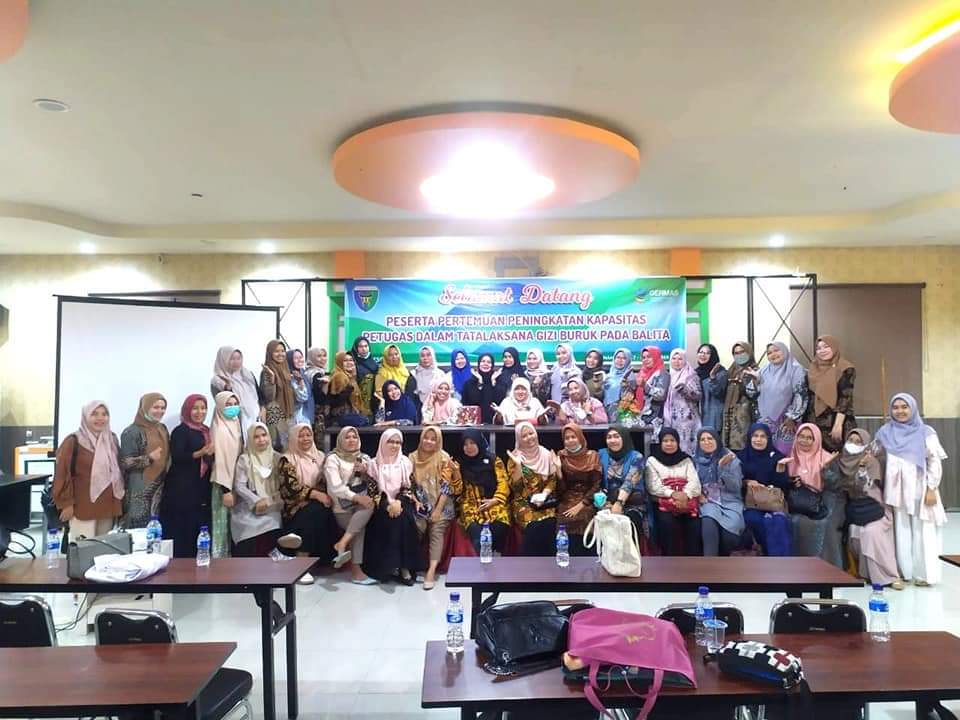 Puskesmas Balai Selasa ikuti Pertemuan Peningkatan Kapasitas Petugas Dalam Tatalaksana Gizi Buruk Pa
