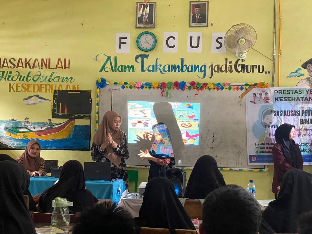 PENYULUHAN PHBS DAN BAHAYA GADGET BAGI ANAK SDN 05 PANCUNG SOAL 