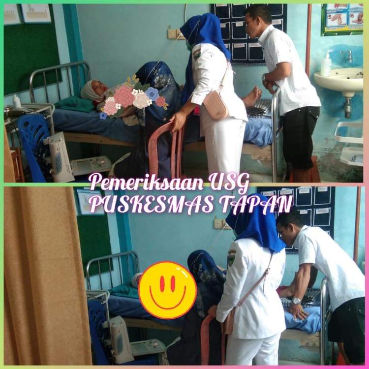 Pemeriksaan USG pada Puskesmas Tapan