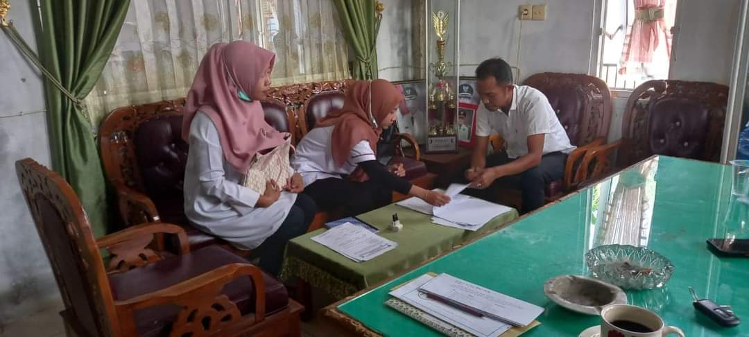 Koordinasi di nagari terkait lokus STBM  Puskesmas Balai Selasa 