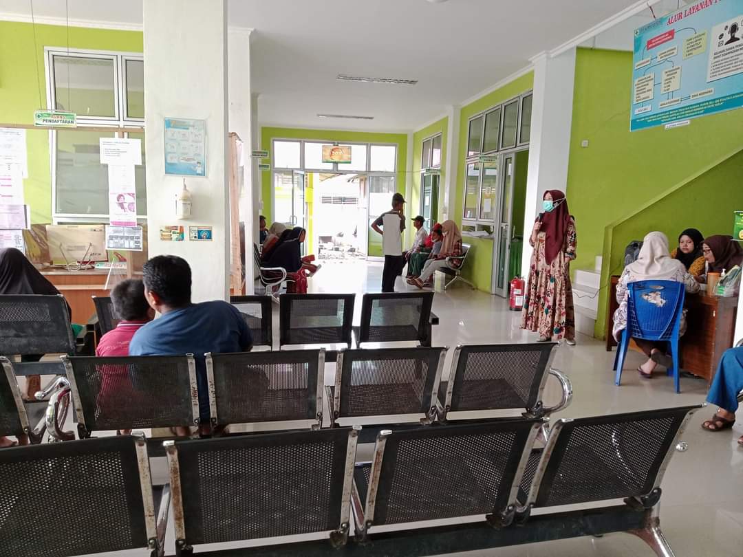 PENYULUHAN DALAM GEDUNG PUSKESMAS DALAM RANGKA MENDUKUNG INOVASI PASAN MANDE  BALAISELASA, 