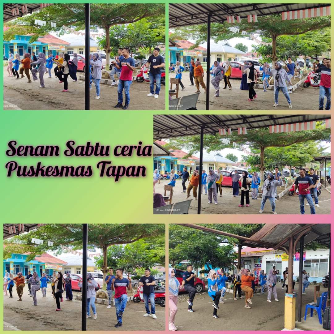 Senam Sabtu Ceria Puskesmas Tapan   Sabtu , 21 Januari 2023