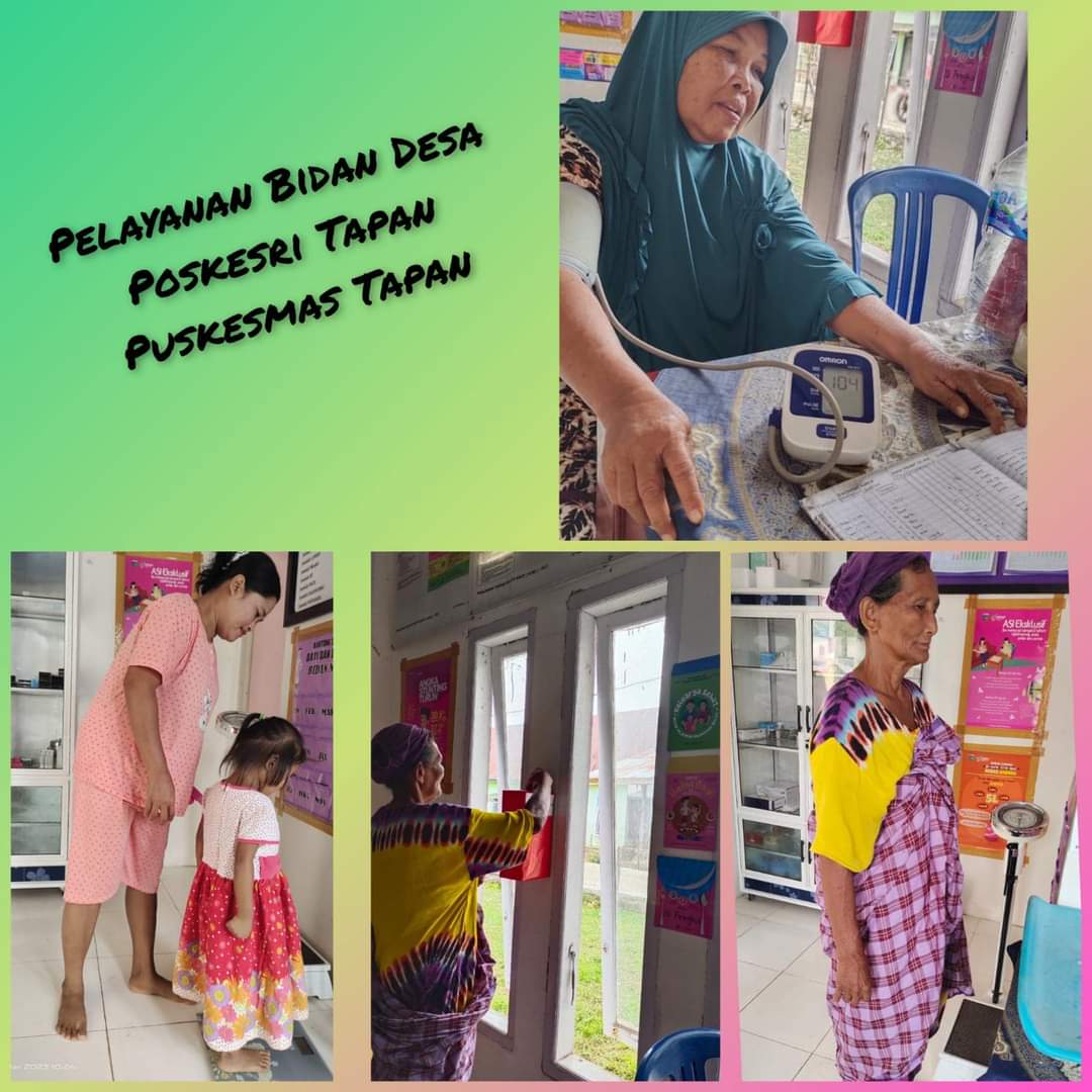 Pelayanan Bidan Desa Poskesri Tapan Puskesmas Tapan  Rabu 25 Jan 2023