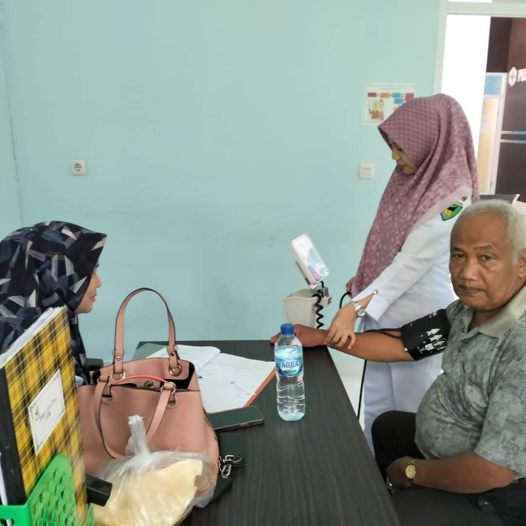 Pelayanan Di Poliklinik lanjut usia , Selasa 17 Januari  2023 Puskesmas Kayu Gadang