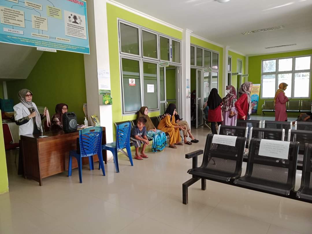 PENYULUHAN DALAM GEDUNG PUSKESMAS BALAI SELASA TENTANG HEPATITIS Balai Selasa, Jumat 27 Januari 2023