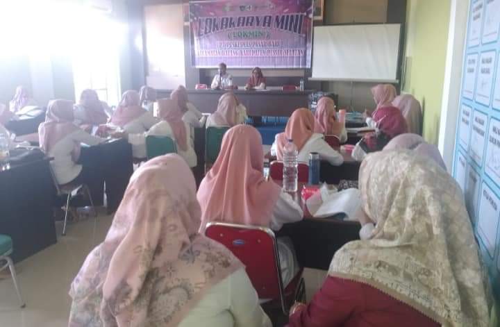 Lokakarya Mini Bulanan  UPT Puskesmas Pasar Baru.  Rabu, 1 Februari 2023