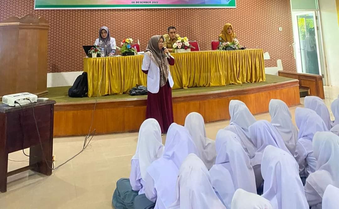 Skrining Kesehatan Jiwa di SMKN 1 Painan  Puskesmas Salido, 7 Februari 2022