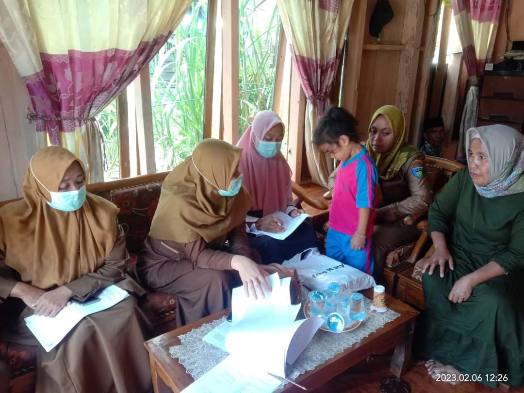 KUNJUNGAN  OTOPSI VERBAL OLEH BIDAN KOORDINATOR , PETUGAS KIA DI PUSKESMAS RAHUL Tapan Senin, 06 Feb