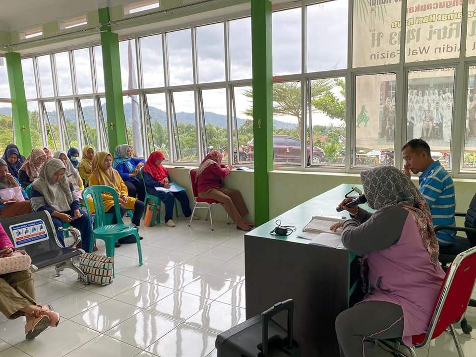 RAPAT MINGGUAN SETIAP HARI SABTU DI PUSKESMAS RAHULSabtu,11 Februari 2023)    