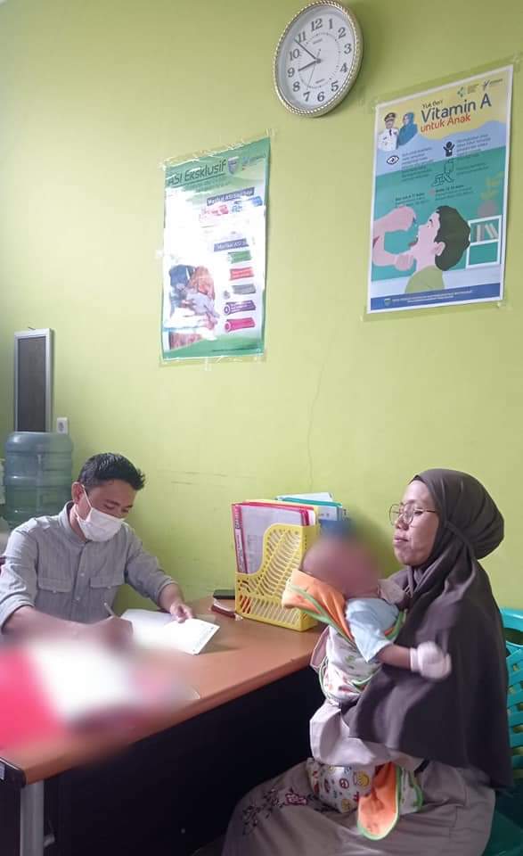 Pelayanan MTBS di Poli Kesehatan Anak  Puskesmas Balai Selasa, 10 Januari 2023 