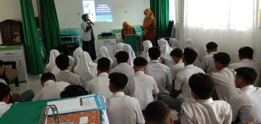 Pelaksanaan Skreening Kesehatan Jiwa di SMAN 1 Painan  Puskesmas Salido, 13 Februari 2023