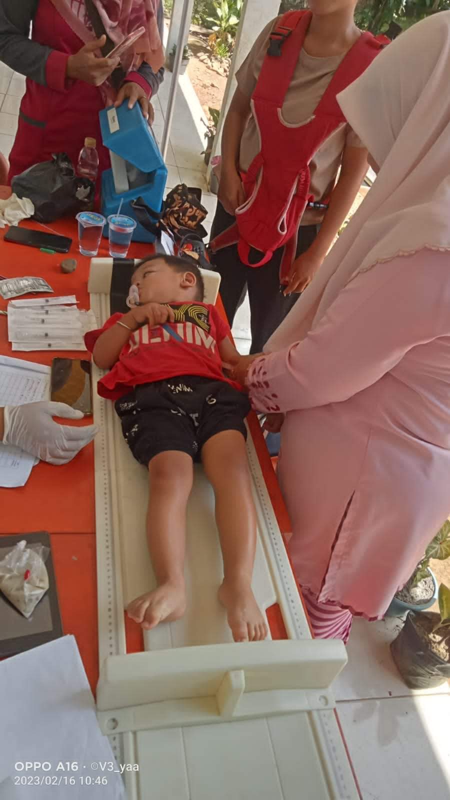 PENIMBANGAN MASAL DAN PEMBAGIAN VITAMIN A DI POSYANDU WILAYAH KERJA PUSKESMAS INDERAPURA 