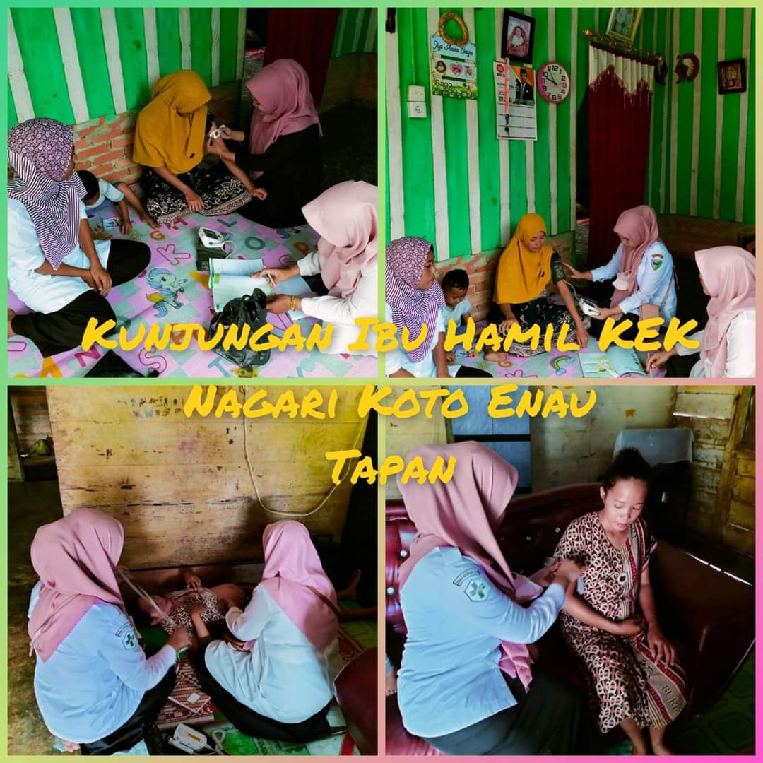 Kunjungan Ibu Hamil KEK pada Nagari Koto Enau Puskesmas Tapan