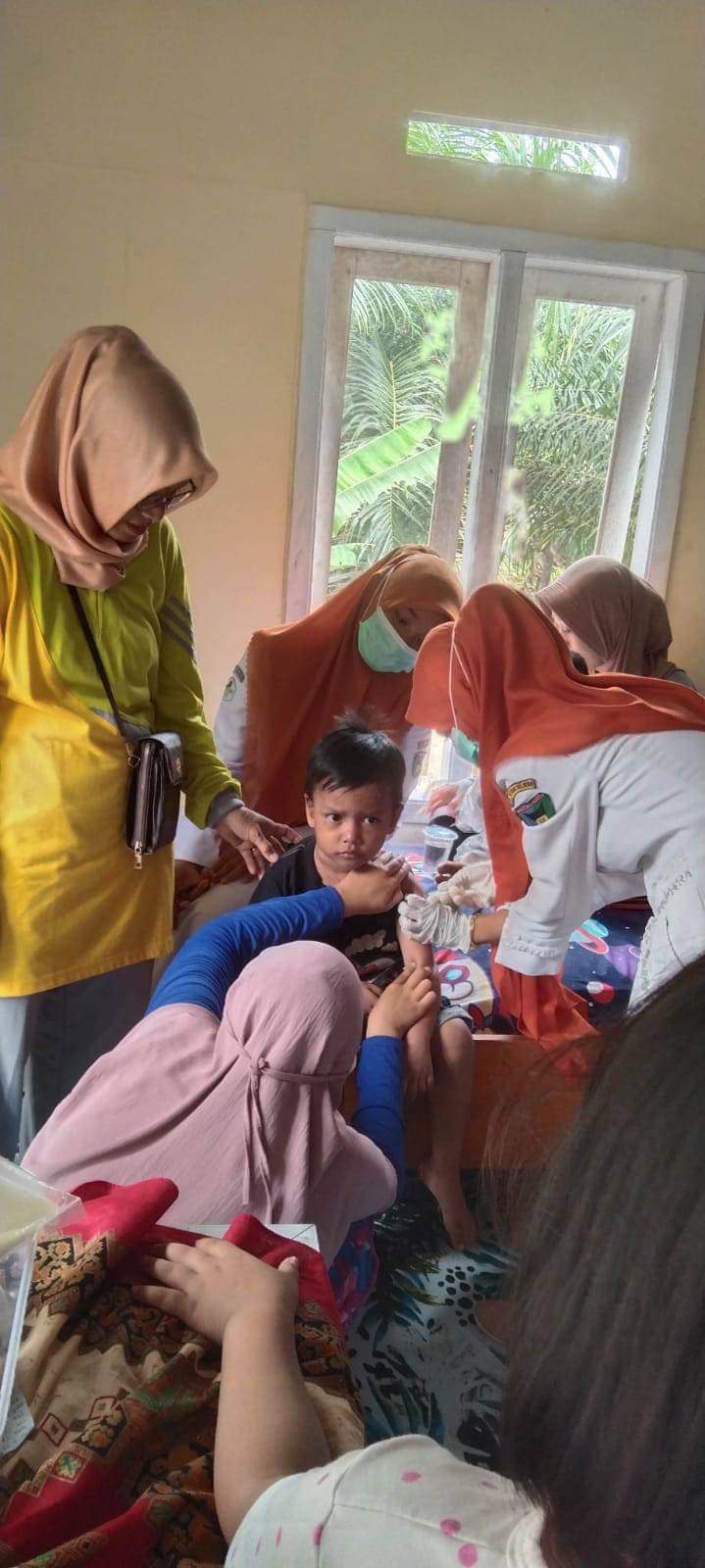 PUSKESMAS AIRPURA   07 MARET 2023  KEGIATAN CRASH PROGRAM POLIO