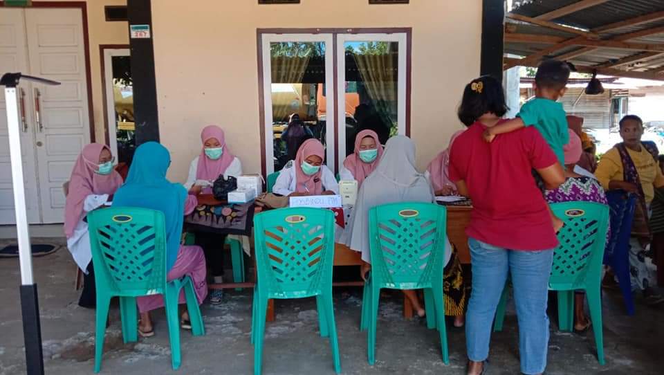 PUSKESMAS INDERAPURA Rabu, 8 maret 2023  pelaksanaan program terintegrasi puskesmas keliling dan pos