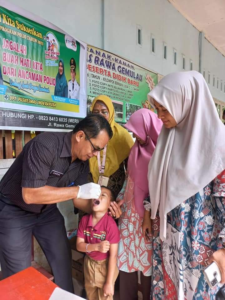 PUSKESMAS INDERAPURA Kamis, 9 Maret 2023  KUNJUNGAN DARI KABID SDK DAN ROMBONGAN KE POS PELAKSANAAN 