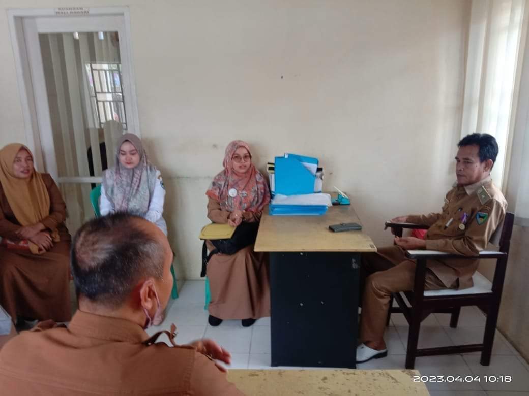 PUSKESMAS PASAR BARU ADVOKASI DAN KOORDINASI PROGRAM GIZI, KESLING DAN PROMKES KENAGARI 