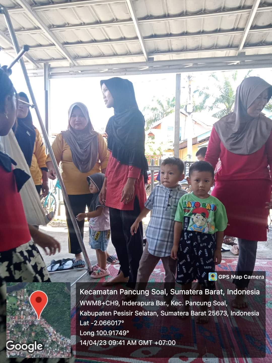 PELAKSANAAN POSYANDU DIWILAYAH KERJA PUSKESMAS INDERAPURA  Jumat, 14 April 2023  