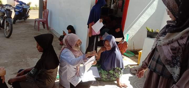 Puskesmas Pasa Baru lakukan Deteksi Dini/skreening  Kesehatan Jiwa pada Kelompok Wanita Tani (KWT) N